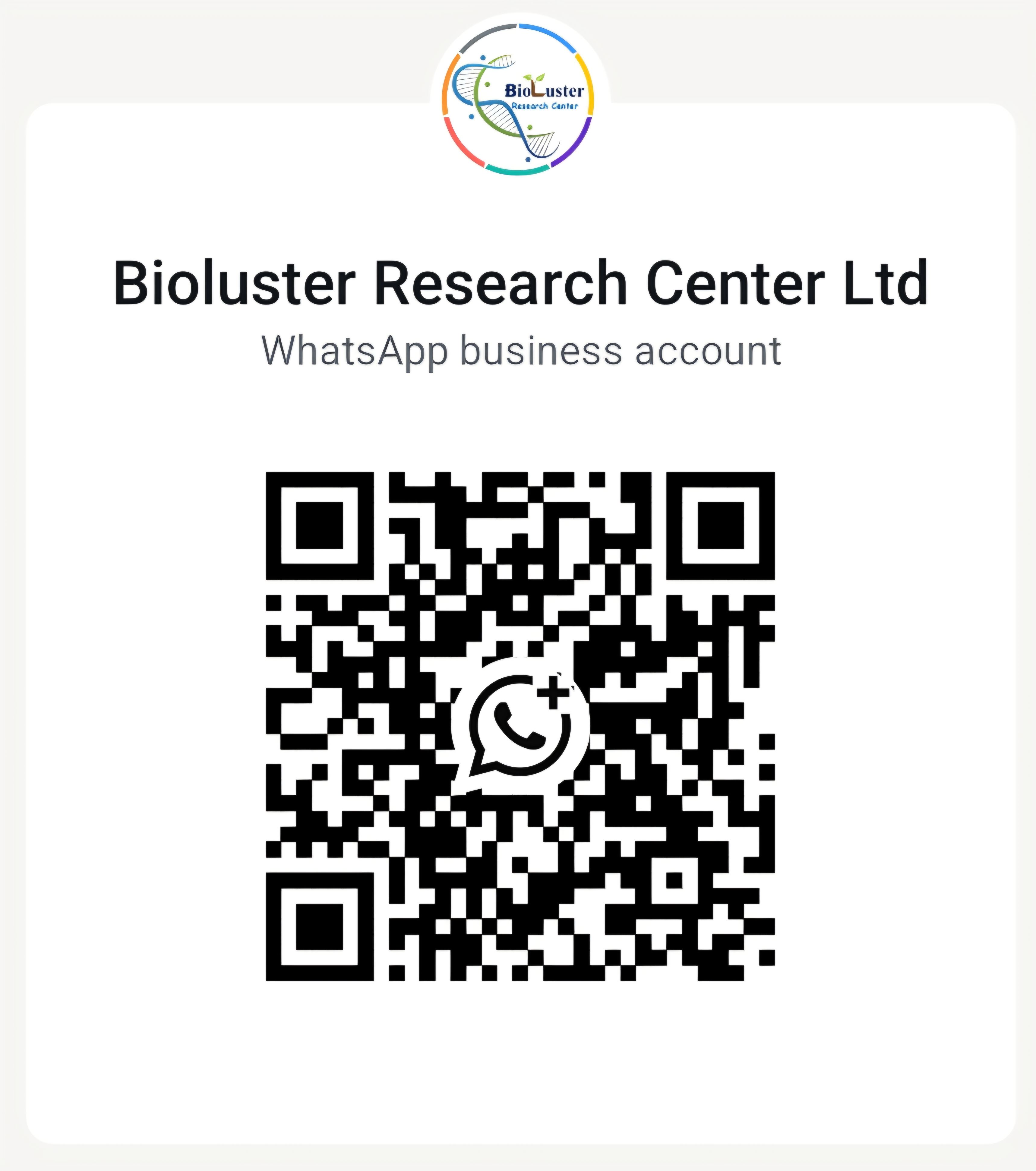 WhatsApp Business QR Code